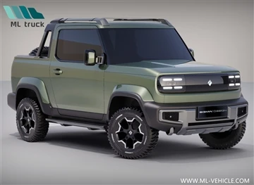 BaoJun YEP elektr pikapi ochiq: qalin va kuchli